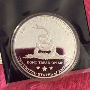 American mint American Credo series George Washington don’t tread on m.